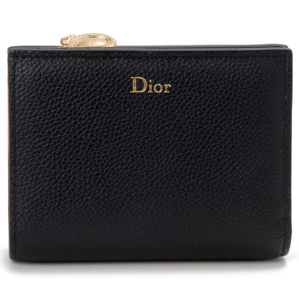 ディオール Dior 二つ折り財布 レディース S2218QGME M45I メダリオン ベゴニア ...