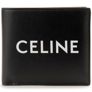 CELINE セリーヌ 二つ折り財布 メンズ ブラック 10C87 3DME 38SI｜s-select