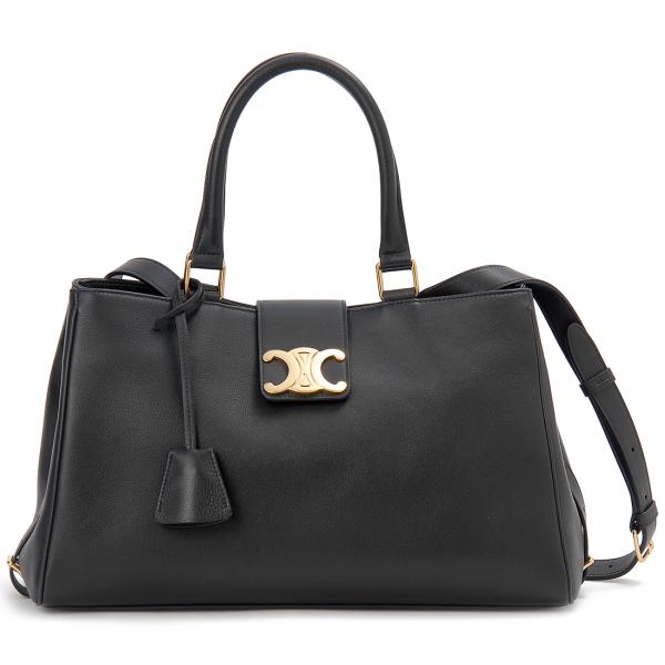 CELINE セリーヌ ハンドバッグ レディース ブラック 11496 3FK6 38NO MEDI...