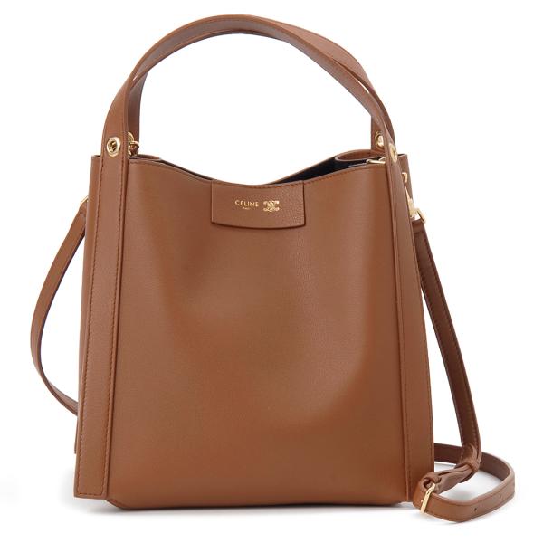 大感謝セール セリーヌ CELINE ハンドバッグ ブラウン 12418 2T83 GFY5 スモー...
