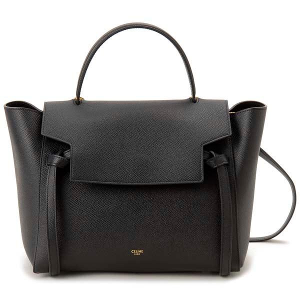 CELINE セリーヌ トートバッグ レディース ブラック 18910 3ZVA 38NO ベルトバ...
