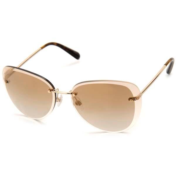 シャネル CHANEL サングラス レディース メンズ ゴールド 4235H C3956H ティアド...