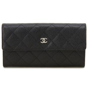 CHANEL シャネル 長財布 レディース ブラック AP0242 Y01864 C3906