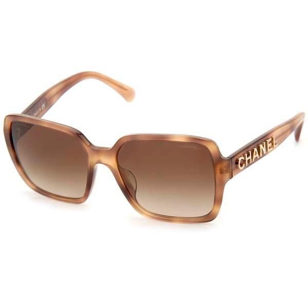 シャネル CHANEL サングラス レディース メンズ ブラウン 5408A 1660S5 スクエア...