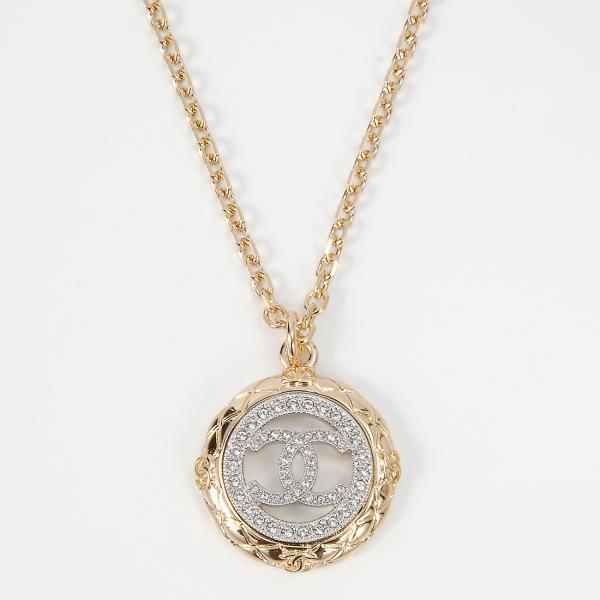 CHANEL シャネル ネックレス レディース ABF087 B19294 CCマーク ゴールド