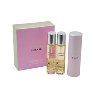シャネル CHANEL チャンス ツイスト オードトワレ EDT SP 20ml SP レフィルx2...