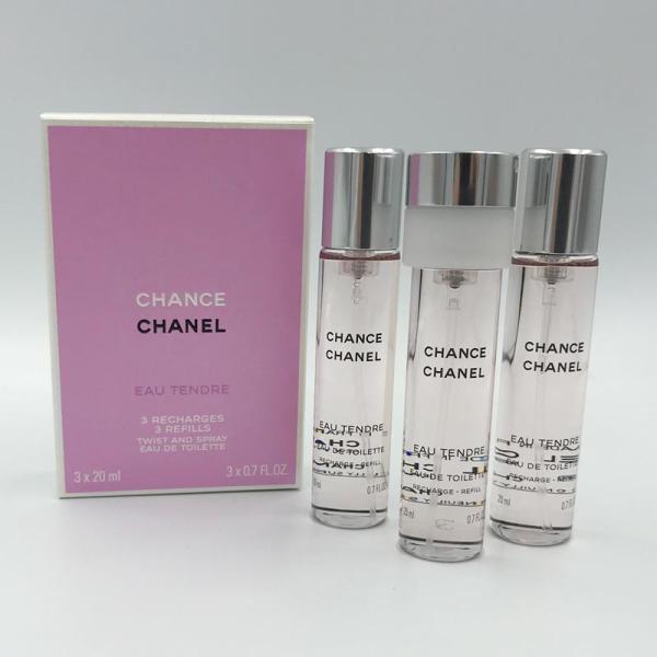 シャネル CHANEL 香水 チャンス オータンドゥル ツイスト＆スプレー リフィル 3x20ml ...