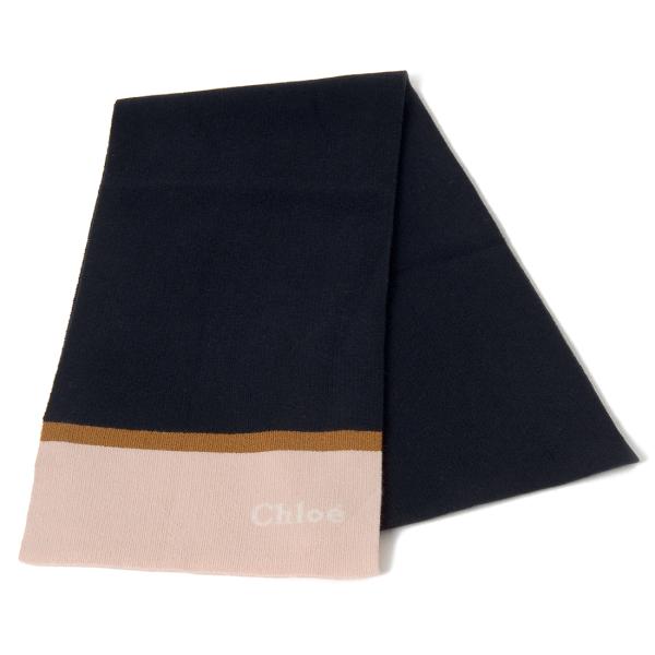 Chloe クロエ マフラー レディース ネイビー 20270-859 CHLOE KIDS