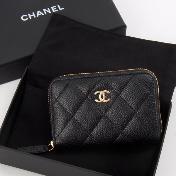 CHANEL シャネル コインケース レディース ブラック AP0216 Y01864 C3906 ...