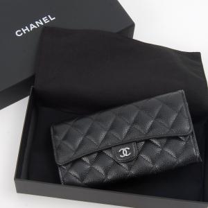 CHANEL シャネル 財布 長財布 AP0242 Y01588 ブラック