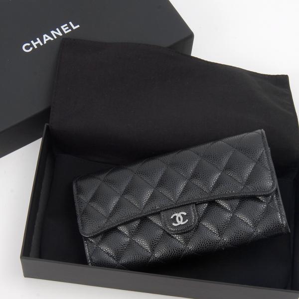 CHANEL シャネル 長財布 レディース ブラック AP0241 Y01588 C3906 CLA...