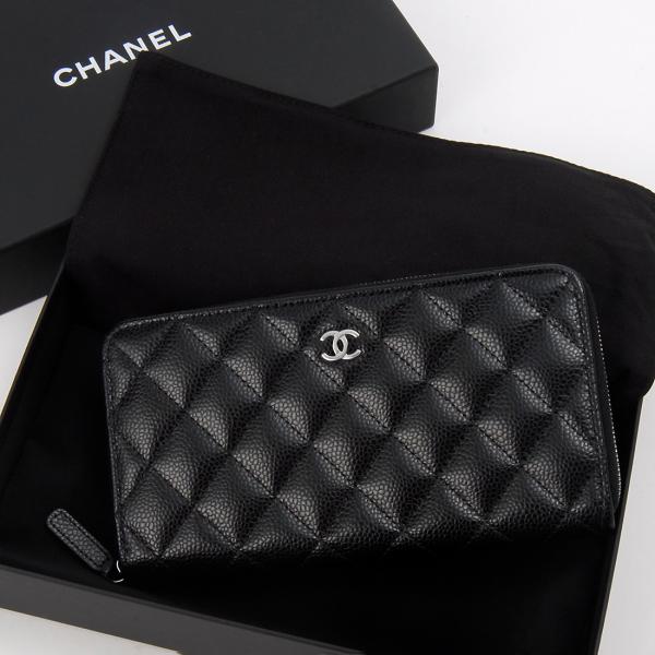CHANEL シャネル 長財布 レディース ブラック 黒 AP0242 Y01588 C3906 C...
