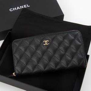 CHANEL シャネル 長財布 レディース ブラック AP0242 Y01864 C3906 マトラッセ クラシック｜s-select