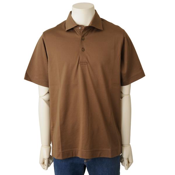 バレンタインセール CIRCOLO1901 チルコロ1901 ポロシャツ メンズ ブラウン CN47...