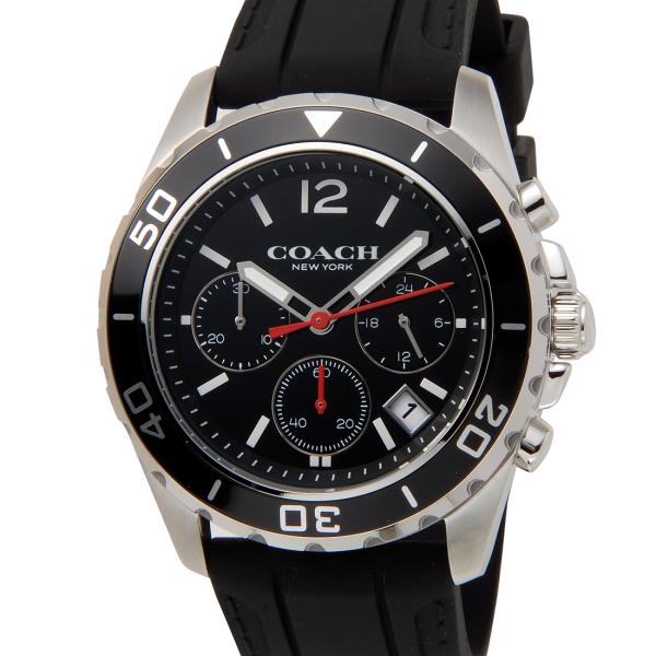 COACH コーチ 腕時計 メンズ ブラック 14602565 KENT ケント クロノグラフ