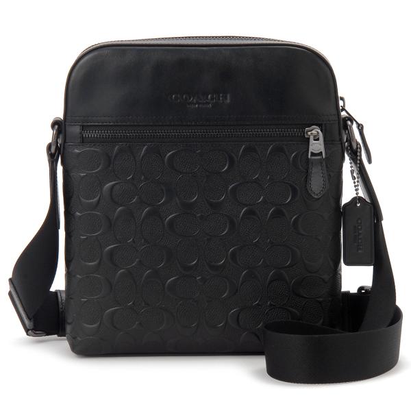 只今決算セール コーチ COACH ショルダーバッグ メンズ レディース ブラック 4009QBBK...