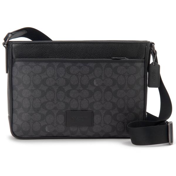 バレンタインセール コーチ COACH ショルダーバッグ メンズ レディース グレー CV761QB...