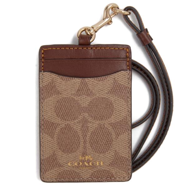 タイムセール コーチ COACH IDケース カードケース パスケース タン CZ285 IMXHE
