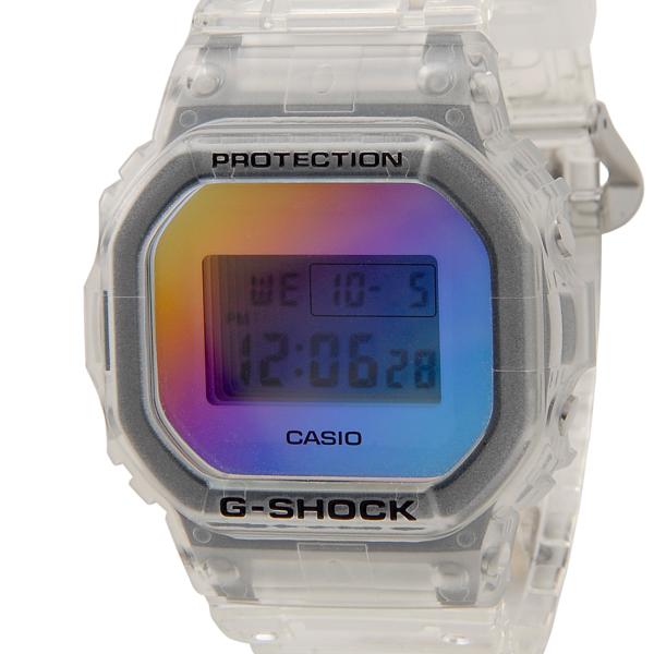 CASIO カシオ G-SHOCK Gショック DW-5600SRS-7 レインボー スクエア 腕時...