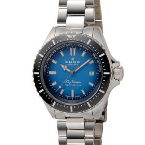 EDOX エドックス スカイダイバー ネプチュニアン 80120-3NM-BUIDN メンズ 腕時計｜s-select