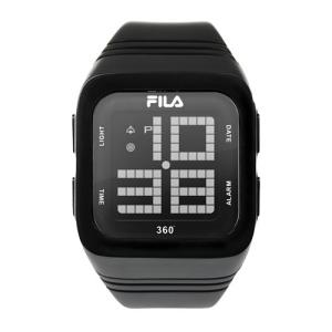 フィラ FILA 腕時計 360゜SENSOR デジタルウォッチ ブラック FCD001-101 正規品 ブランド｜s-select