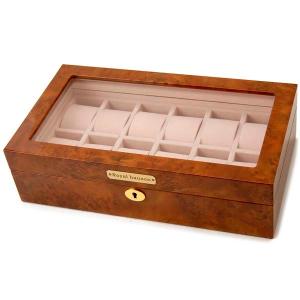 バレンタインセール 木製時計収納ケース 5本用 時計ディスプレイケース