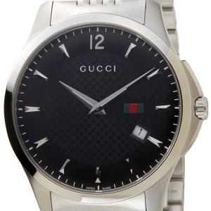 グッチ GUCCI YA126309 G-Timeless Gタイムレス ブラック/シルバー メンズ 腕時計 ブランド｜s-select
