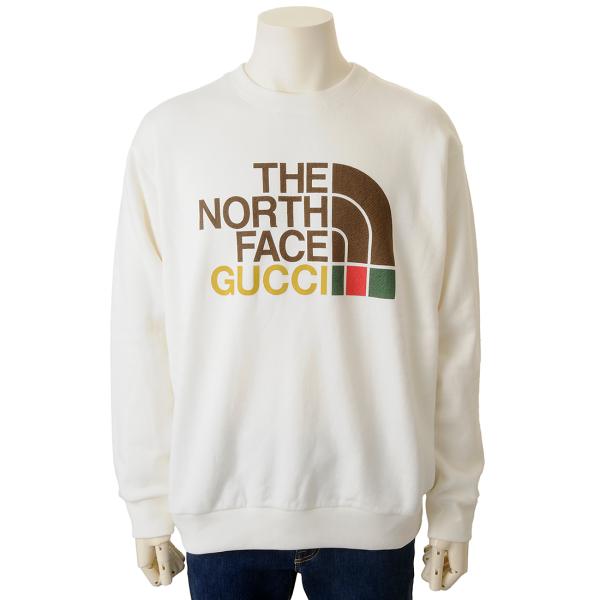 GUCCI グッチ THE NORTH FACE ノースフェイス コラボ スウェット ユニセックス ...