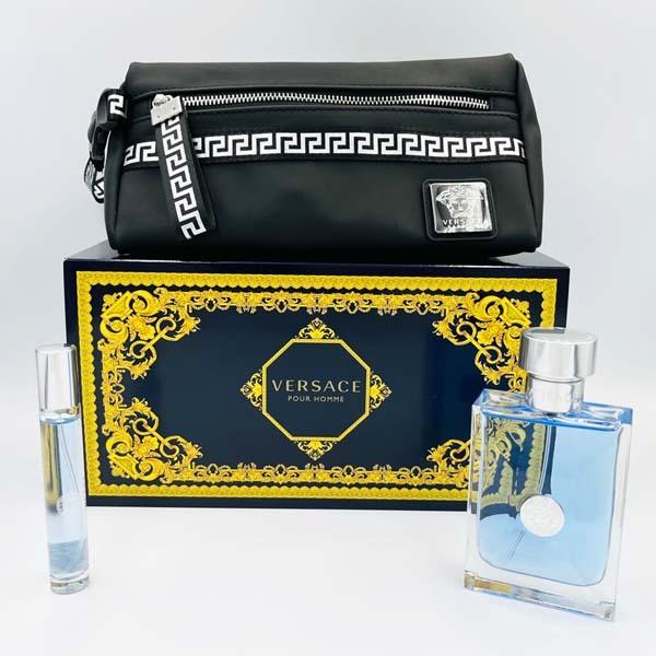 Versace ヴェルサーチェ プールオム オードトワレ EDT 100ml/10ml ギフトセット...