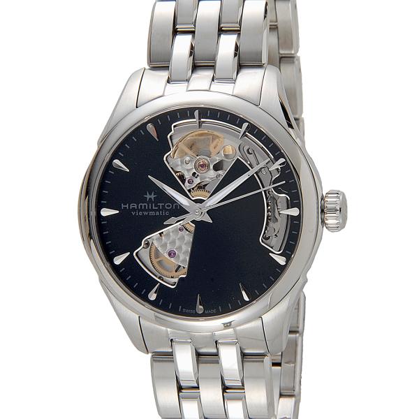 バレンタインセール ハミルトン HAMILTON ジャズマスター オープンハート ブラック H322...