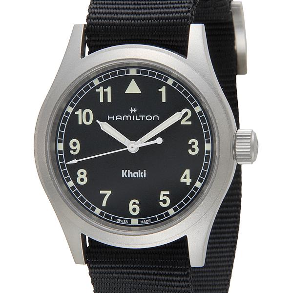 バレンタインセール ハミルトン HAMILTON カーキ フィールド メンズ H69401430 3...