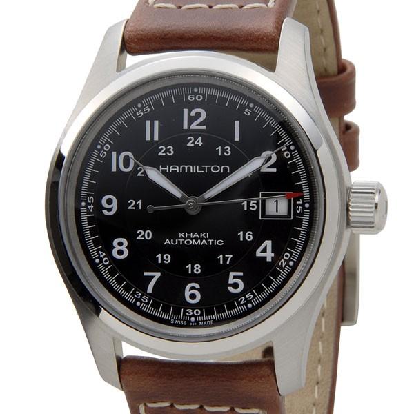 ハミルトン HAMILTON 腕時計 メンズ H70455533 カーキ フィールド オート ブラッ...