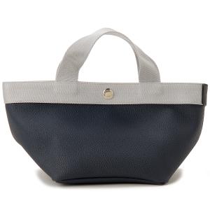 Herve Chapelier エルベシャプリエ トートバッグ ネイビー 701GP 19N81 COATED CANVAS コーティッドキャンバス｜s-select