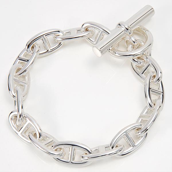 Hermes エルメス ブレスレット メンズ レディース H101672B シェーヌダンクルGM シ...