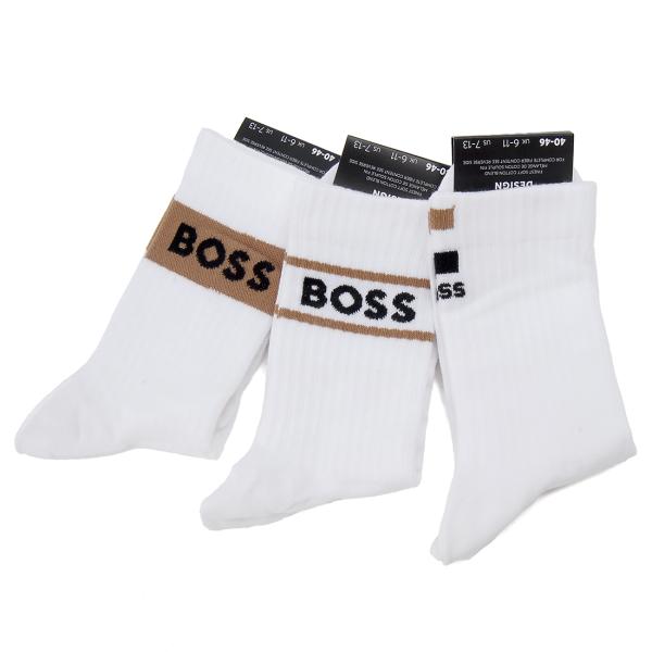 HUGO BOSS ヒューゴボス 靴下 3足セット メンズ 50524273 100 3P SOCK...