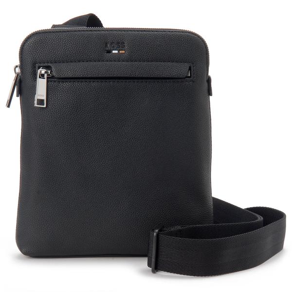 タイムセール ヒューゴボス HUGO BOSS ショルダーバッグ メンズ ブラック 50536477...