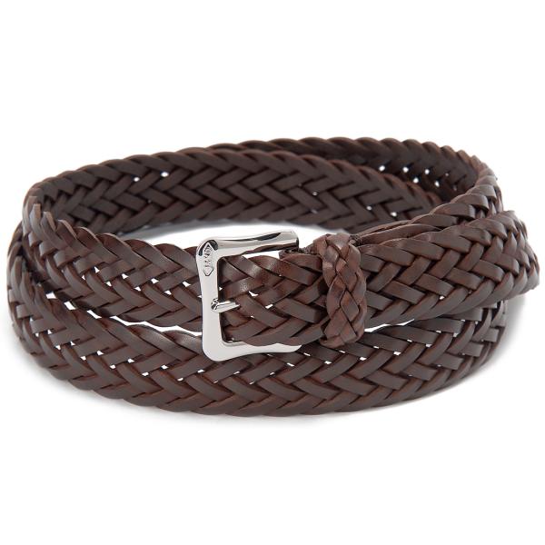 バレンタインセール ジェイアンドエムデヴィッドソン J&amp;M DAVIDSON ベルト ブラウン BE...