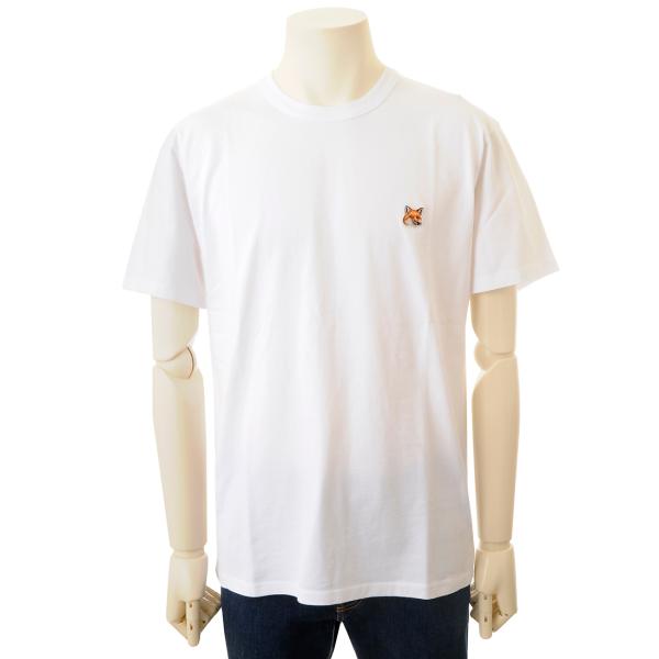 MAISON KITSUNE メゾンキツネ Ｔシャツ メンズ ホワイト AM00103KJ0008P...