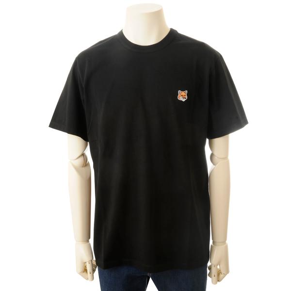 ヤフービッグボーナス MAISON KITSUNE メゾンキツネ Ｔシャツ メンズ ブラック AM0...