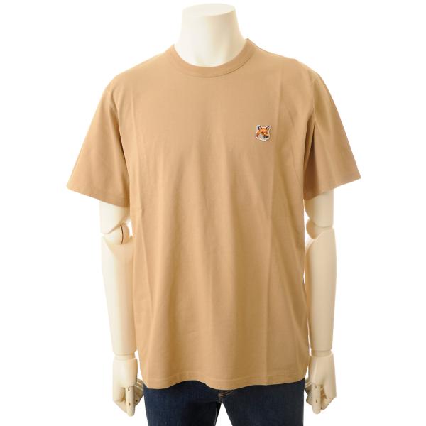 MAISON KITSUNE メゾンキツネ Ｔシャツ メンズ ベージュ AM00103KJ0008P...