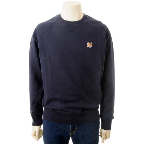MAISON KITSUNE メゾンキツネ スウェット メンズ ネイビー AM00303KM0001...