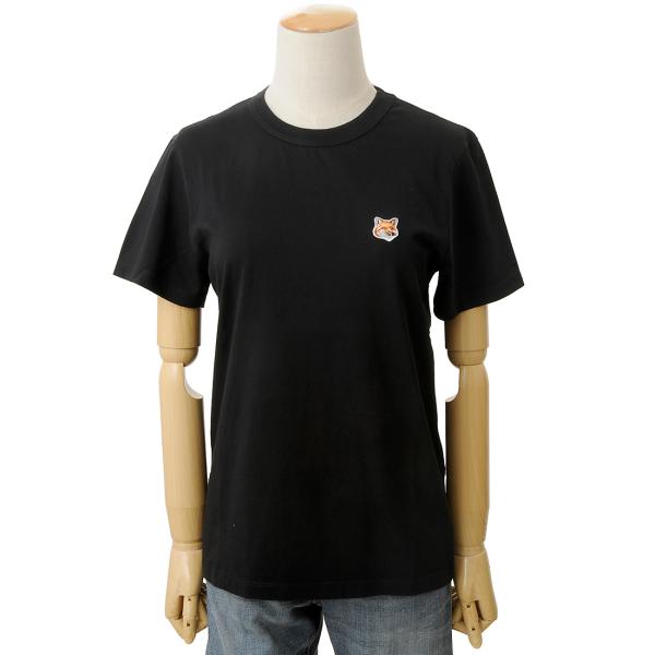 ヤフービッグボーナス MAISON KITSUNE メゾンキツネ Tシャツ レディース ブラック A...