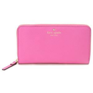 ケイトスペード kate spade 財布 CEDAR STREET PWRU1801 670 ラウンドファスナー長財布 ピンク レディース ブランド｜s-select