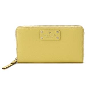 ケイトスペード kate spade ラウンドファスナー長財布 WLRU1153 731 LIMONCELLO イエロー レディース ブランド｜s-select