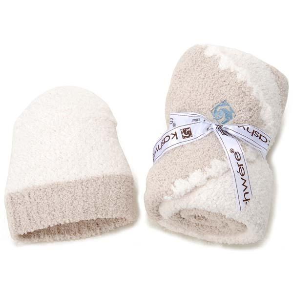 カシウェア kashwere ベビーブランケット モルト×クリーム BBCH-BCB01-262-3...