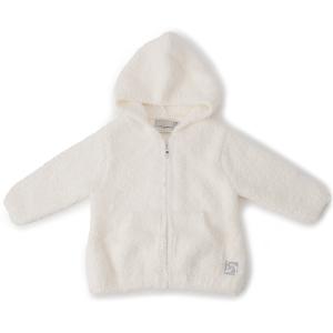 ポイント10倍 ヤフービッグボーナス kashwere カシウェア ベビーパーカ ホワイト BBCH BHJ01 101 BABY HOODED JACKET｜s-select