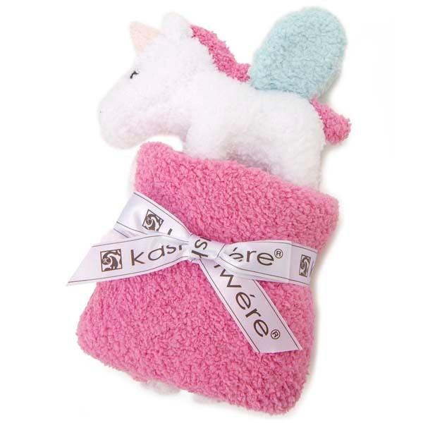 カシウェア kashwere ベビーブランケット ユニコーン BBCH-KUN01-672-15 ブ...