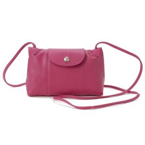 ロンシャン LONGCHAMP ショルダーバッグ 1061 737 653 プリアージュ キュイール ピンク｜s-select