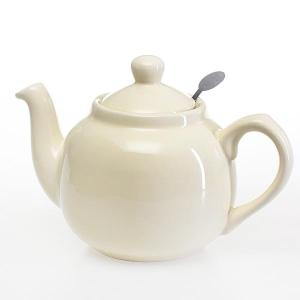 ロンドンポタリー London Pottery ティーポット 2カップ アイボリー