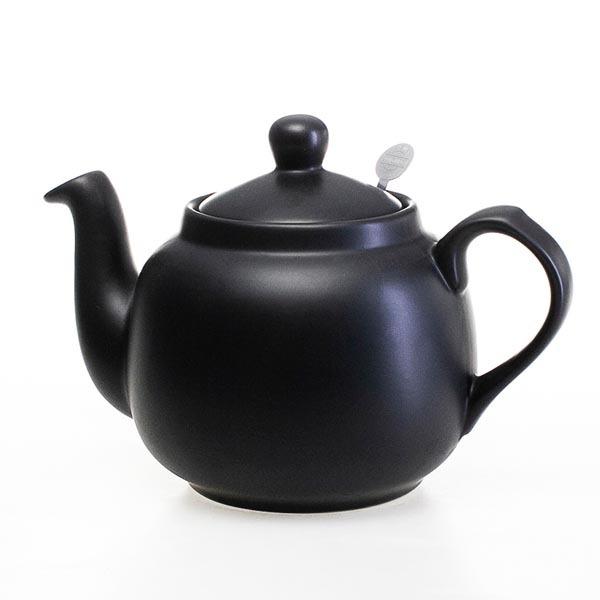 ロンドンポタリー London Pottery ティーポット 4カップ マット ブラック 58012...